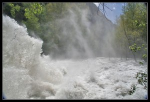 VALLE DEL HUERNA, ASTURIAS, RIO HUERNA U ORNA
